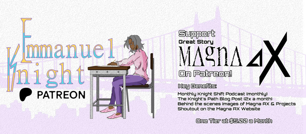Emmanuel Knight Patreon Banner